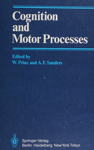 Cover for Cognition and motor processes