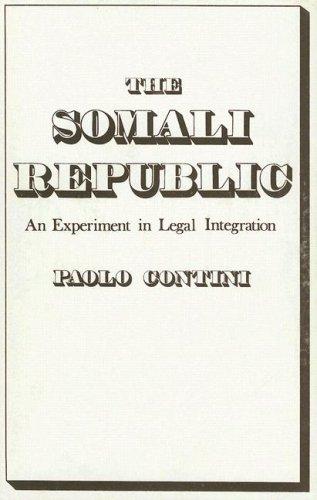 Cover for The Somali Republic: an experiment in legal integration.