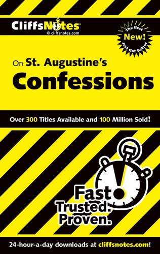 Cover for CliffsNotes® St. Augustine's Confessions