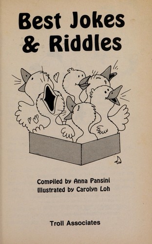 Cover for Best jokes & riddles