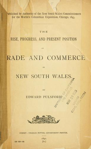 Cover for The rise and progress of Australia, Tasmania, and New Zealand