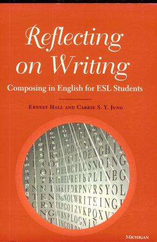 Cover for Reflecting on writing