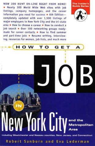 Cover for How to get a job in New York City and the metropolitan area