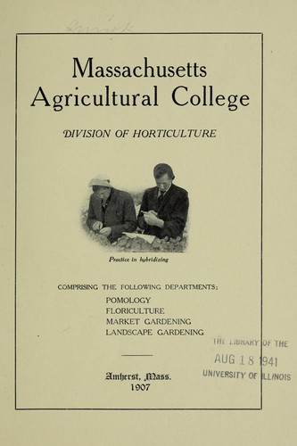 Cover for Modern training in horticulture