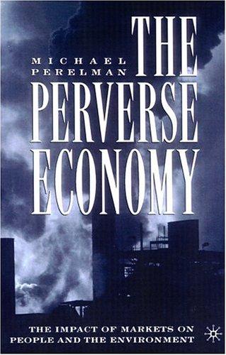 Cover for The Perverse Economy
