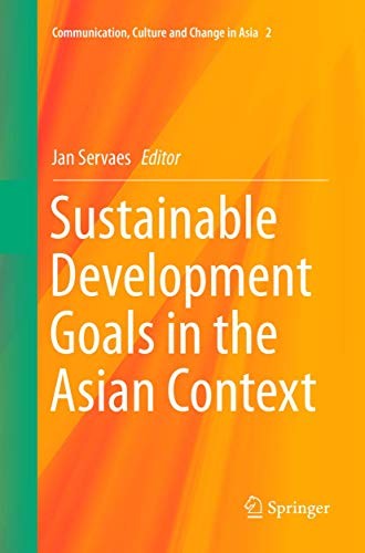 Cover for Sustainable Development Goals in the Asian Context