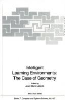 Cover for Intelligent Learning Environments