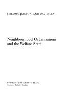 Cover for Neighbourhood organizations and the welfare state