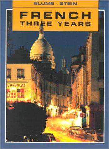 Cover for French Three Years Workbook (R 588 W)