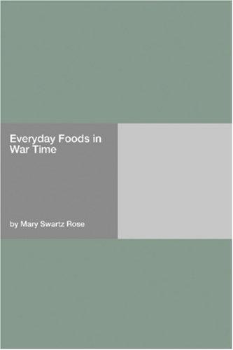 Cover for Everyday Foods in War Time