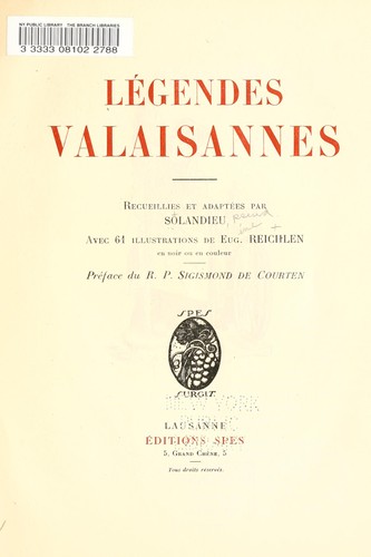 Cover for  recueillies 