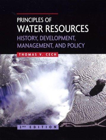 Cover for Principles of Water Resources
