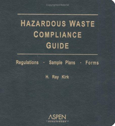Cover for Hazardous waste compliance guide