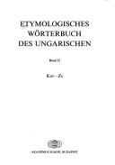 Cover for Etymologisches Wörterbuch des Ungarischen