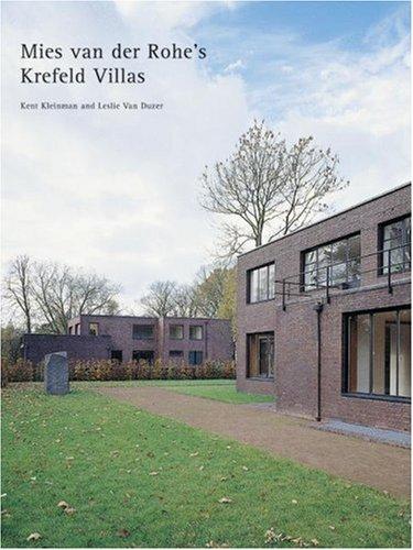 Cover for Mies van der Rohe - The Krefeld Villas