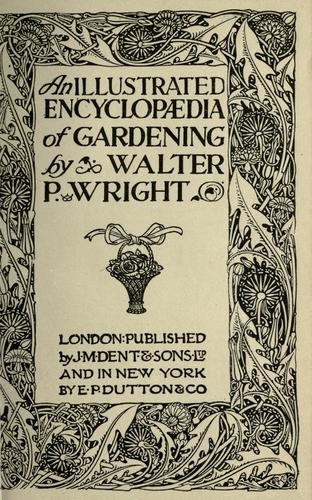 Cover for An illustrated encyclopaedia of gardening
