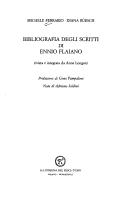Cover for Bibliografia degli scritti di Ennio Flaiano