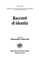 Cover for Racconti di identità