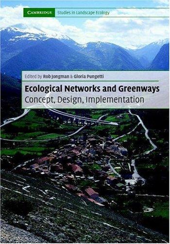 Cover for Ecological Networks and Greenways