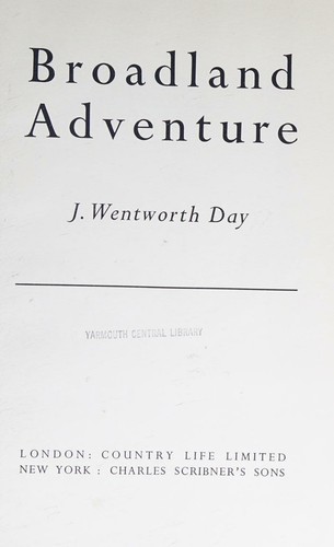 Cover for Broadland adventure