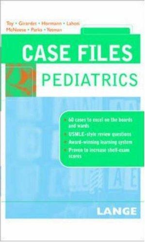 Cover for Case Files Pediatrics (Lange Case Files)