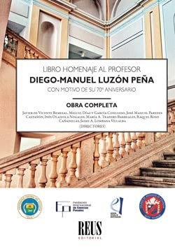 Cover for Libro Homenaje al Profesor Diego-Manuel Luzón Peña con motivo de su 70º aniversario