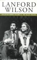 Cover for Lanford Wilson