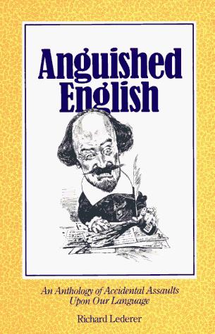 Cover for Anguished English