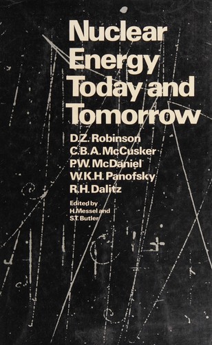 Cover for Nuclear energy today and tomorrow