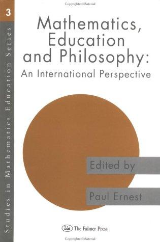 Cover for Mathematics, education, and philosophy