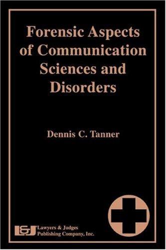 Cover for Forensic Aspects of Communication Sciences and Disorders