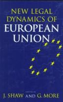 Cover for New Legal Dynamics of European Union
