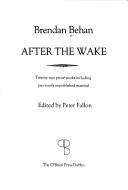 Cover for After the wake