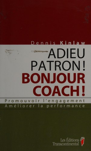 Cover for Adieu patron! Bonjour coach!