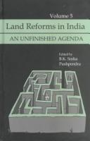 Cover for Land Reforms in India, Vol. 5