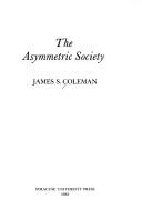 Cover for The asymmetric society