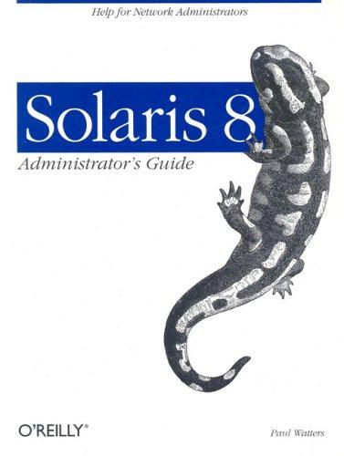 Cover for Solaris 8 administrator's guide