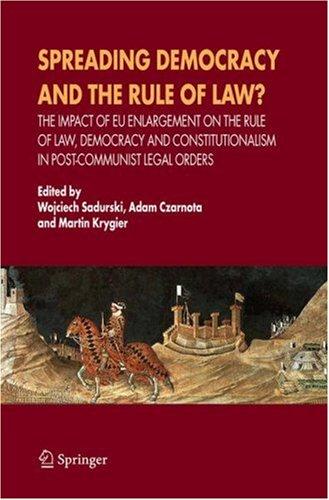 Cover for Spreading Democracy and the Rule of Law?