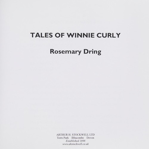 Cover for Tales of Winnie Curly