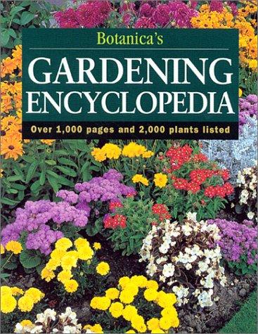 Cover for Botanica's gardening encyclopedia
