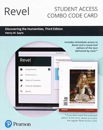 Cover for Revel for Discovering the Humanities -- Combo Access Card