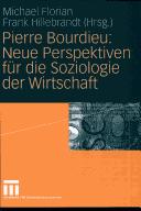 Cover for Pierre Bourdieu
