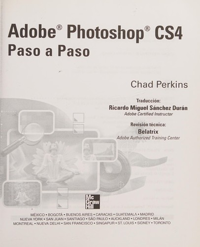 Cover for Adobe Photoshop CS4