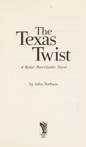Cover for The Texas twist