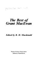 Cover for The best of Grant MacEwan