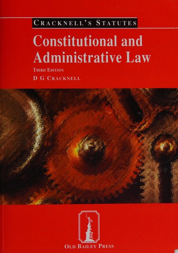 Cover for Constitutional and administrative law