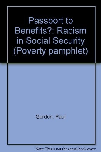Cover for Passport to benefits?