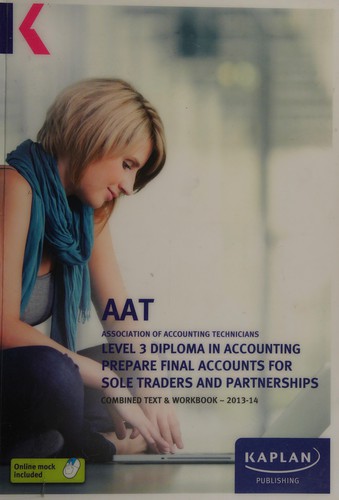 Cover for Prepare final accounts for sole traders and partnerships
