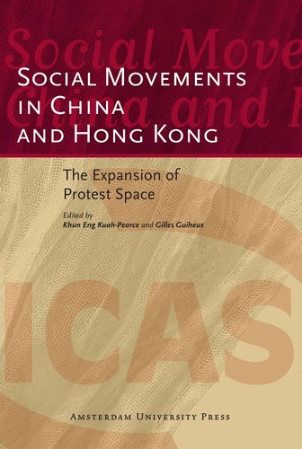 Cover for Social movements in China and Hong Kong