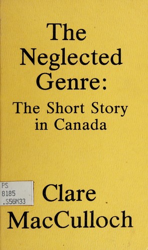 Cover for The neglected genre